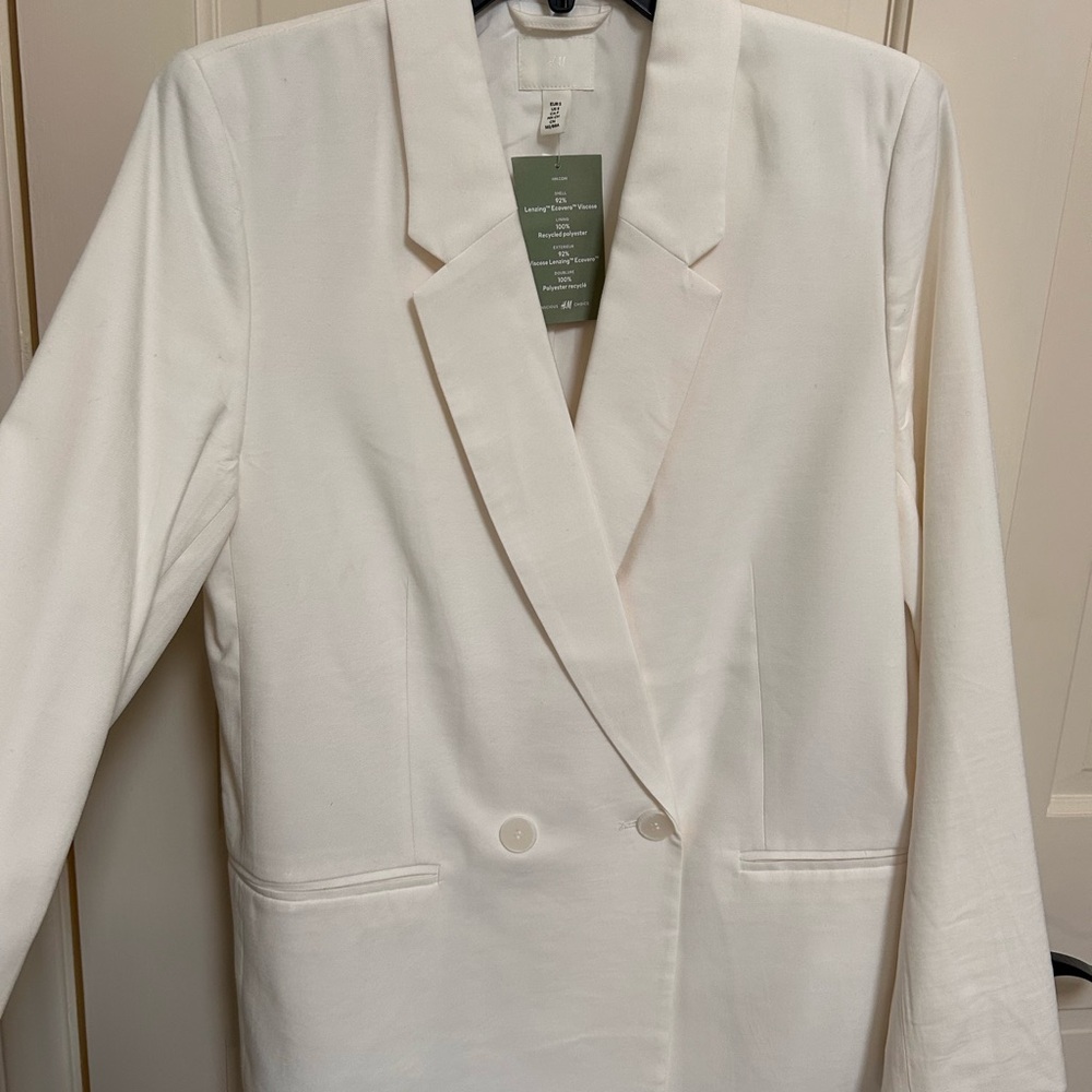 H&M Classic Cream Women's Blazer